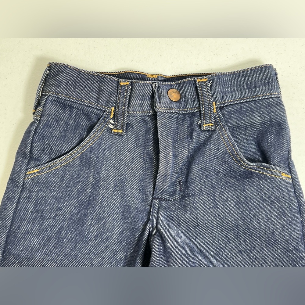 VTG Lil Wranglers Youth Denim Jeans SZ 4 READ 60’s 70’s 
Please review pictures - Picture 8 of 16